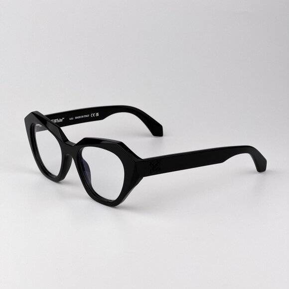 Off-White STYLE 43 Eyeglasses – Black Cat Eye Frame | Model OERJ043 1000 - Picture 6 of 12